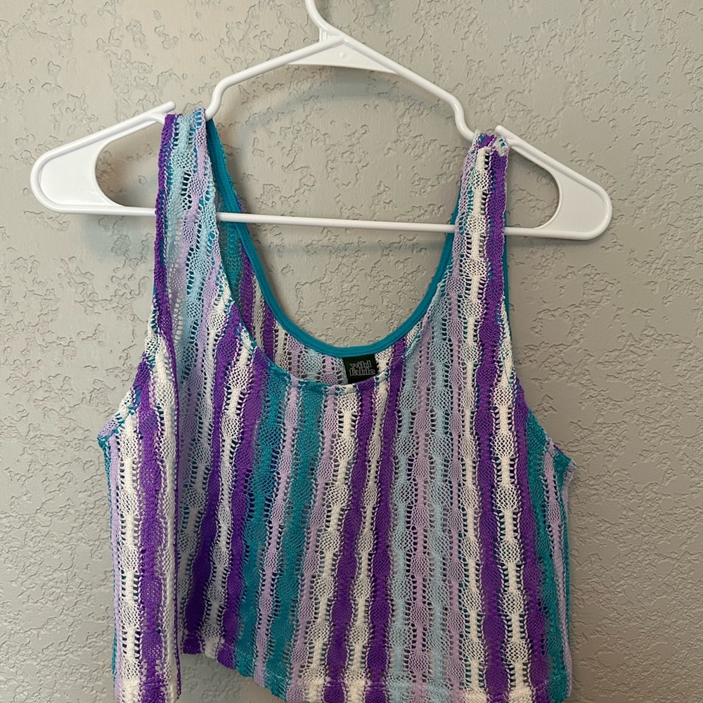Target Women's Multicolor Knit Swim Coverup